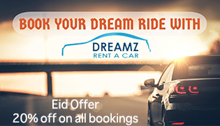dreamz rent a car) with look at me UAE Business